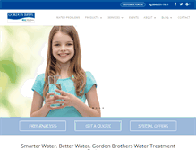 Tablet Screenshot of gordonbroswater.com